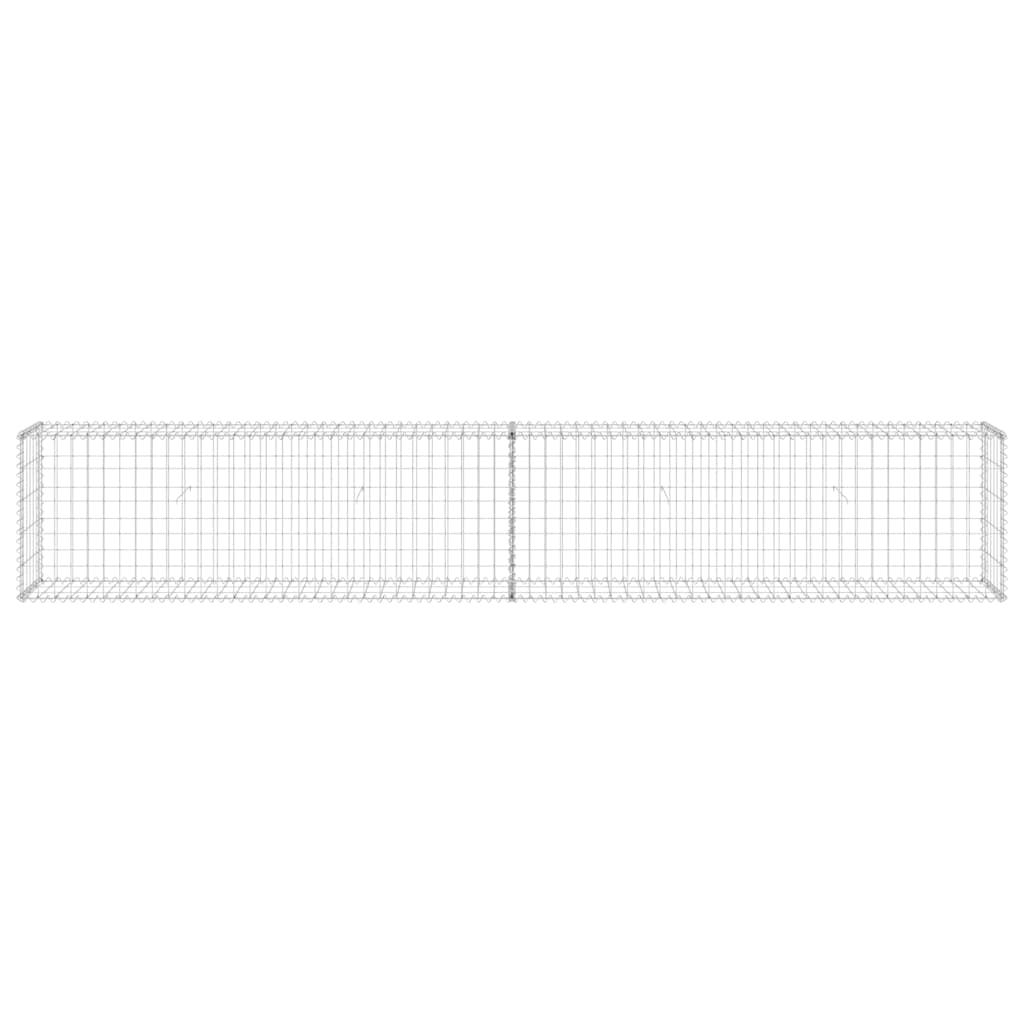 Gabion Wall Galvanised Steel 300x30x50cm | Simpledeals