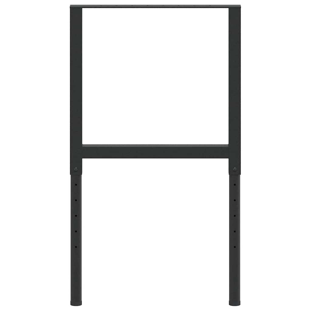 Adjustable Workbench Frames 2pc Metal Height 69-95cm | Simpledeals
