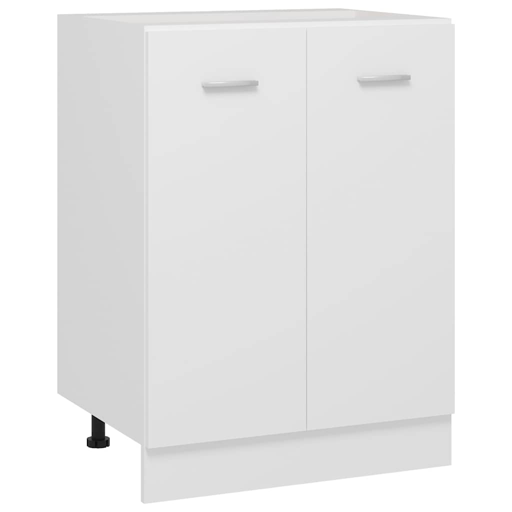 Bottom Cabinet White Engineered Wood