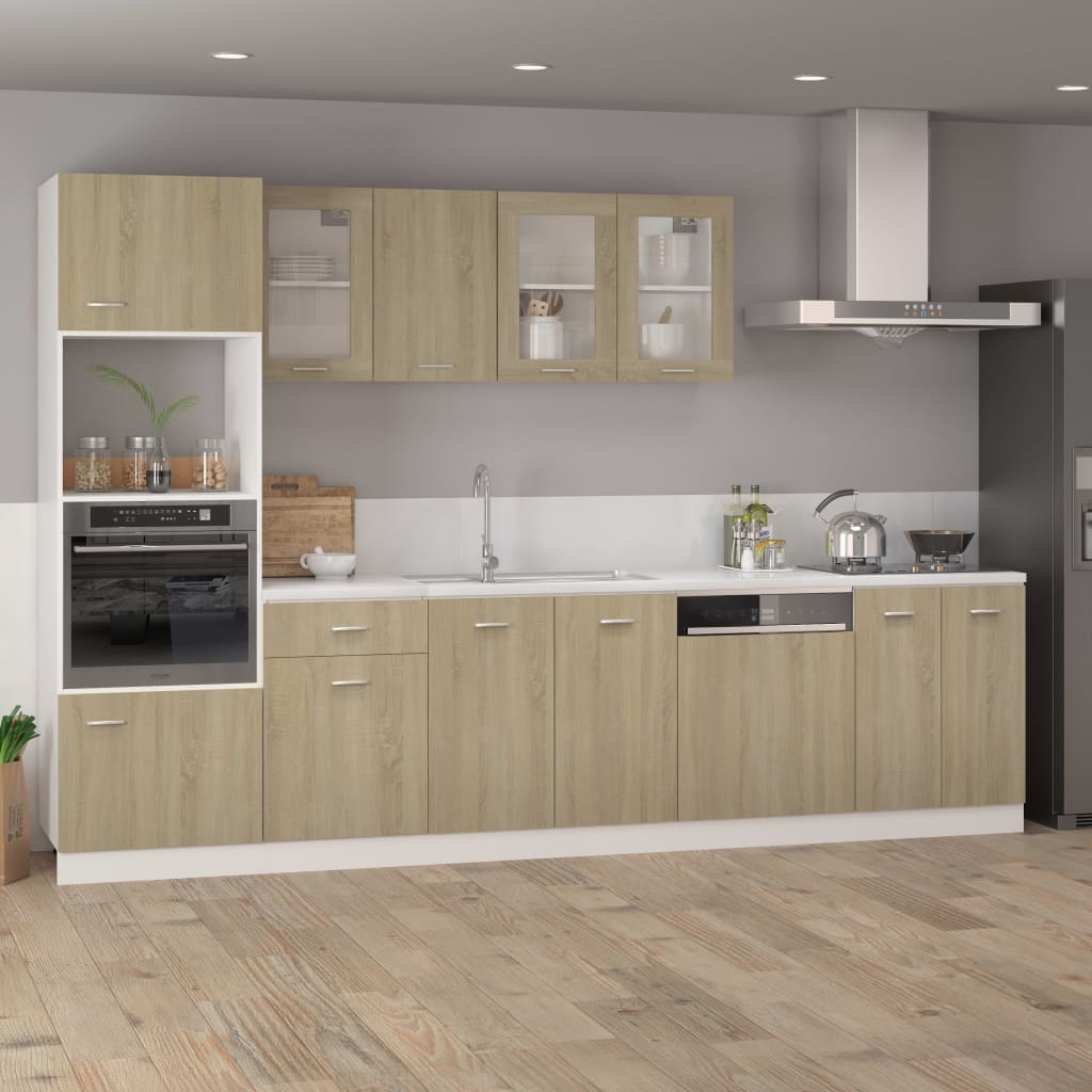 Stylish Drawer Bottom Cabinet Sonoma Oak - Engineered Wood | Wood finish