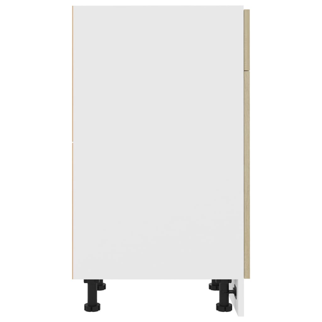 Stylish Drawer Bottom Cabinet Sonoma Oak Engineered Wood, Kitchen Cabinets