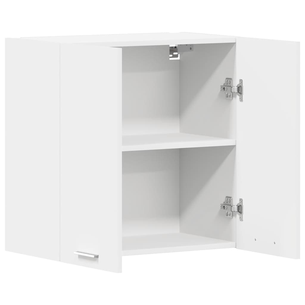 Wood finish - Hanging Cabinet White Engineered Wood