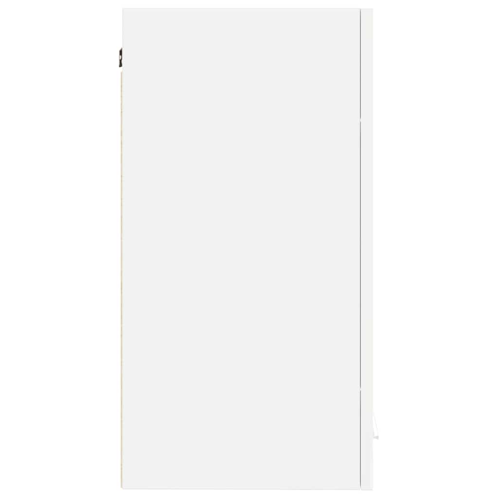 Hanging Cabinet White Engineered Wood | White colour