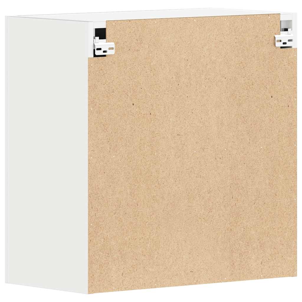Hanging Cabinet White Engineered Wood, Kitchen Cabinets