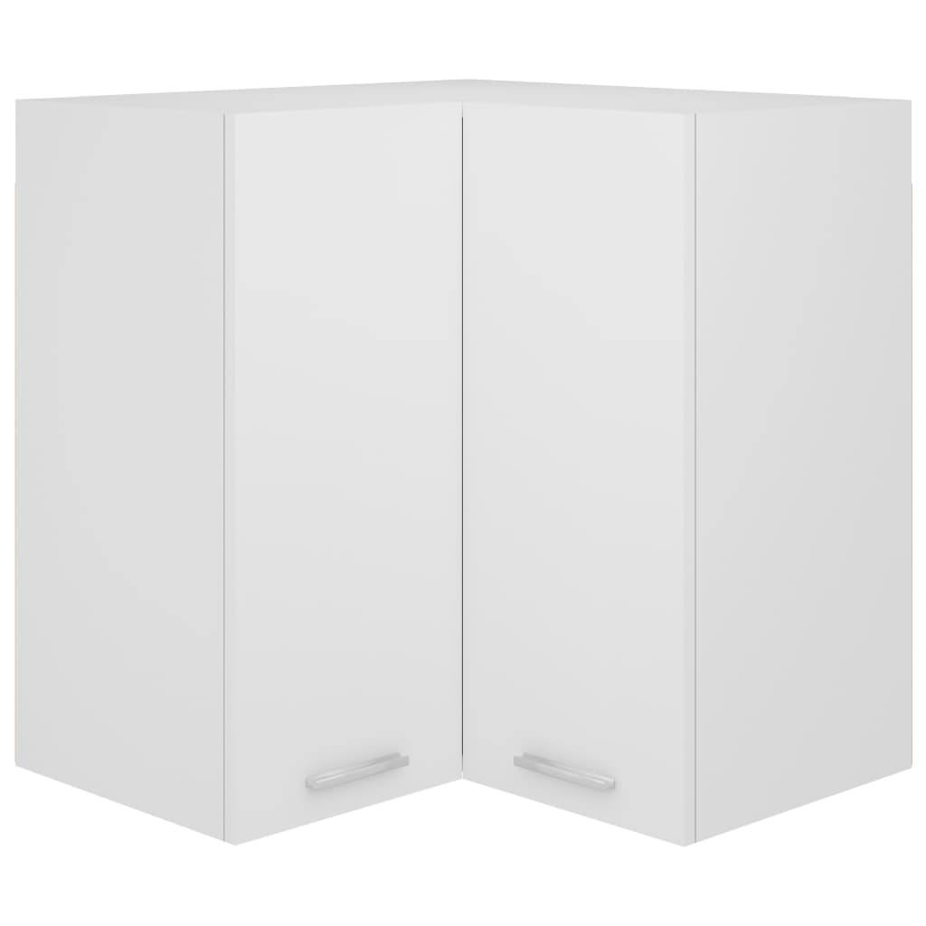 Corner Kitchen Cabinet Wall Mounted White | Simpledeals