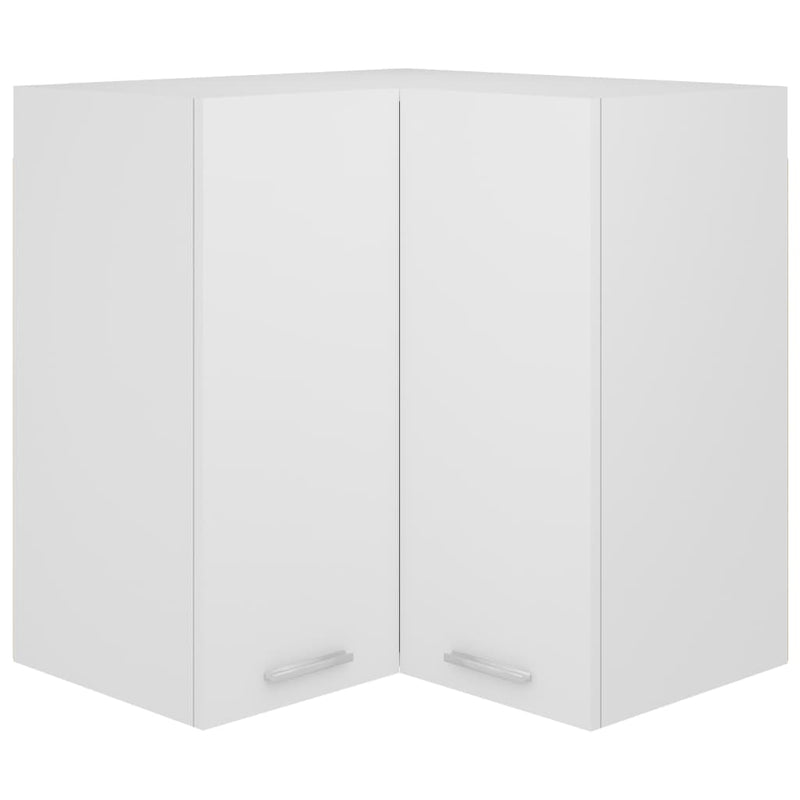 Corner Kitchen Cabinet Wall Mounted White