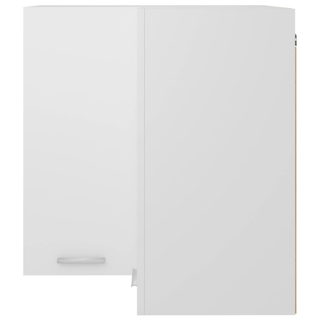 Corner Kitchen Cabinet Wall Mounted White | Simpledeals