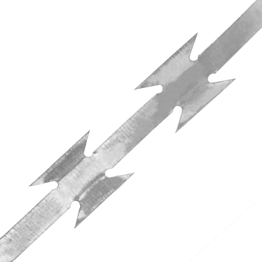 Razor Wire Galvanised Steel 2x100m | Simpledeals