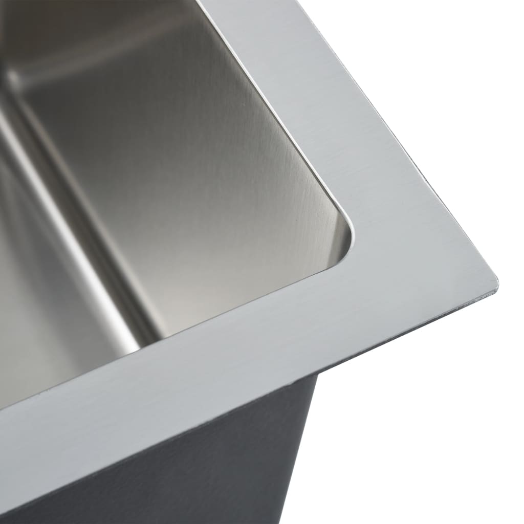 Stainless Steel Kitchen Sink Silver 5x44x20cm