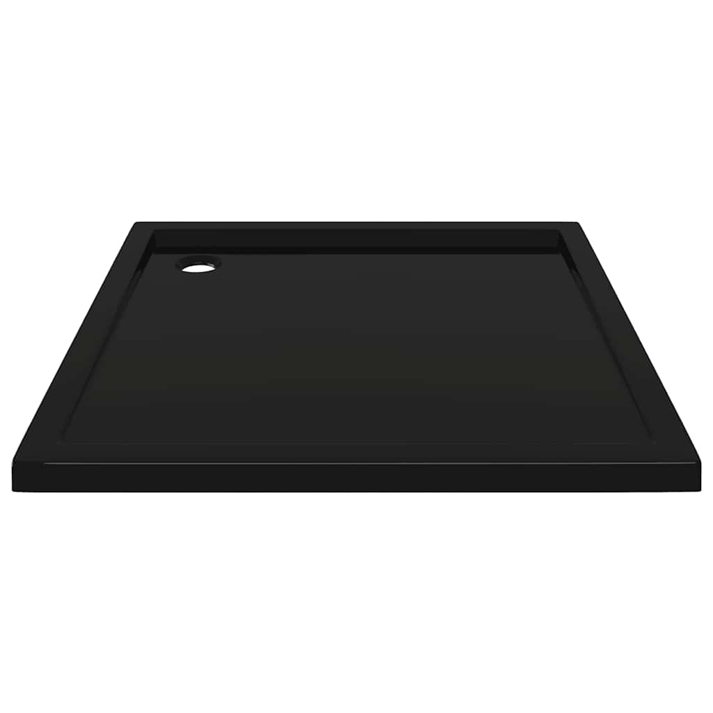 Black Square Shower Base Tray 90x90cm ABS | Simpledeals
