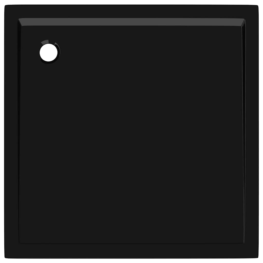 Black Square Shower Base Tray 90x90cm ABS | Simpledeals