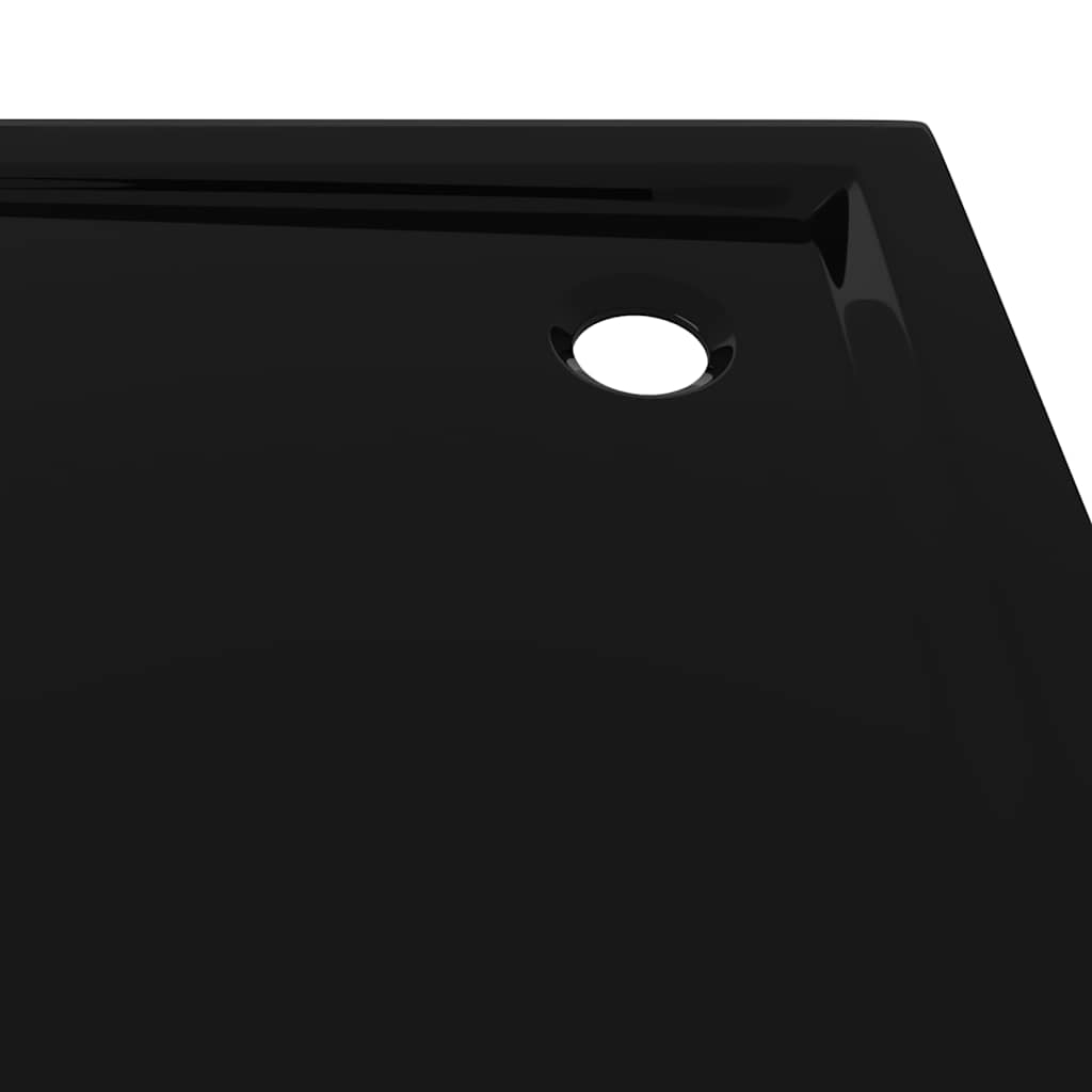 Black Square Shower Base Tray 90x90cm ABS | Simpledeals
