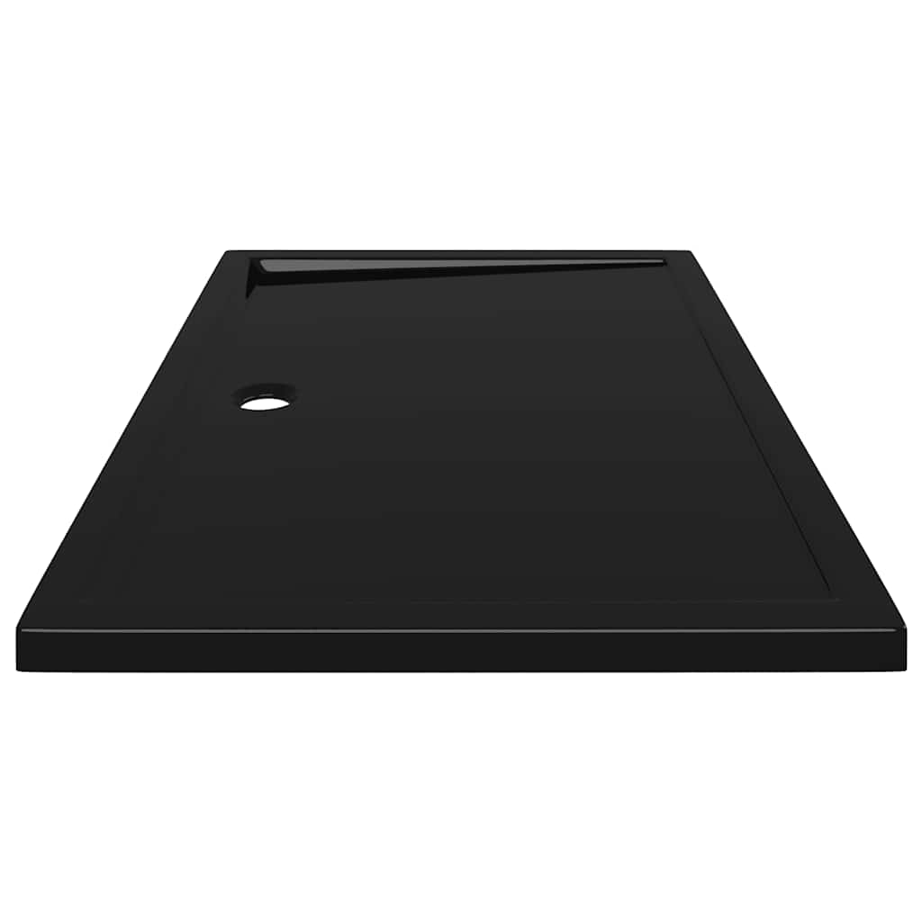Black Shower Base Tray 80x120cm ABS | Simpledeals