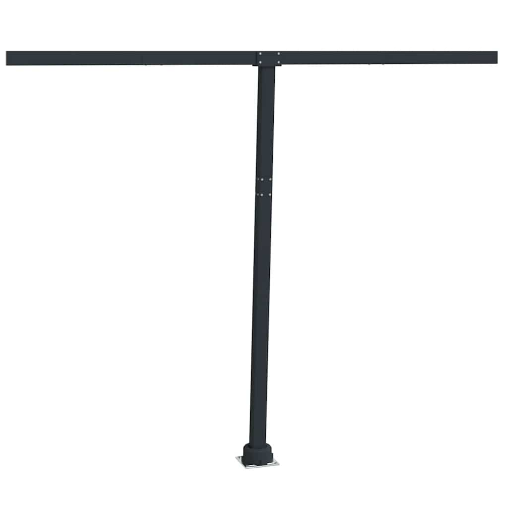Awning Post Set - Anthracite Iron with Window & Door Awnings