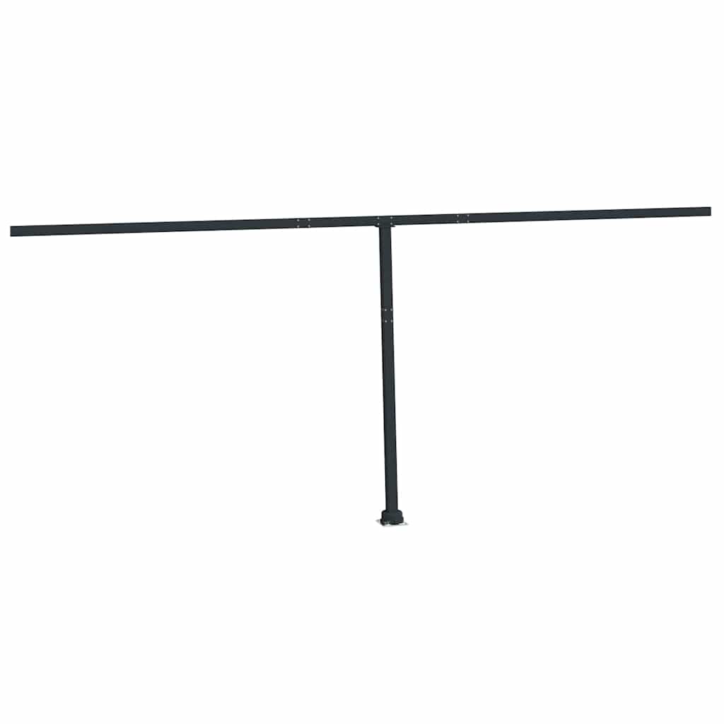 Window & Door Awnings - Awning Post Set-Anthracite Iron