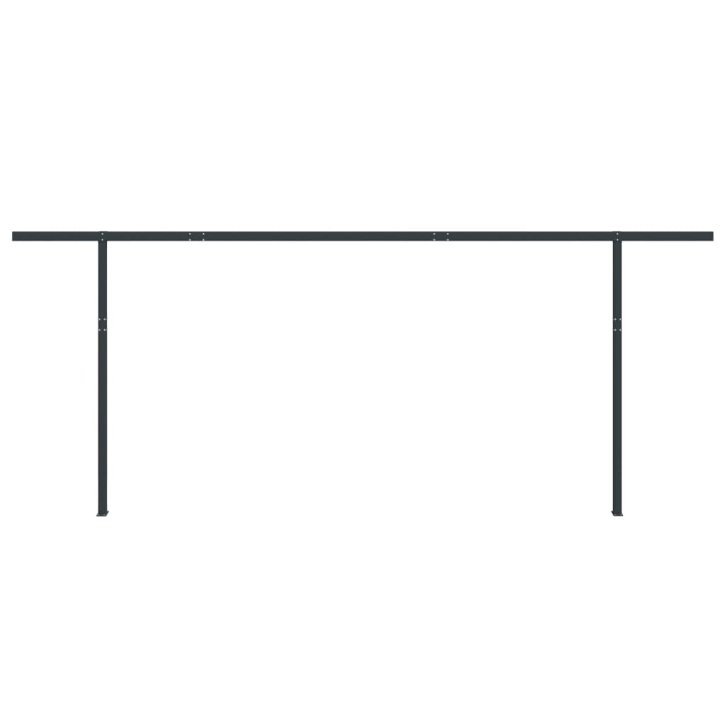 Awning Post Set Anthracite Iron | Window & Door Awnings