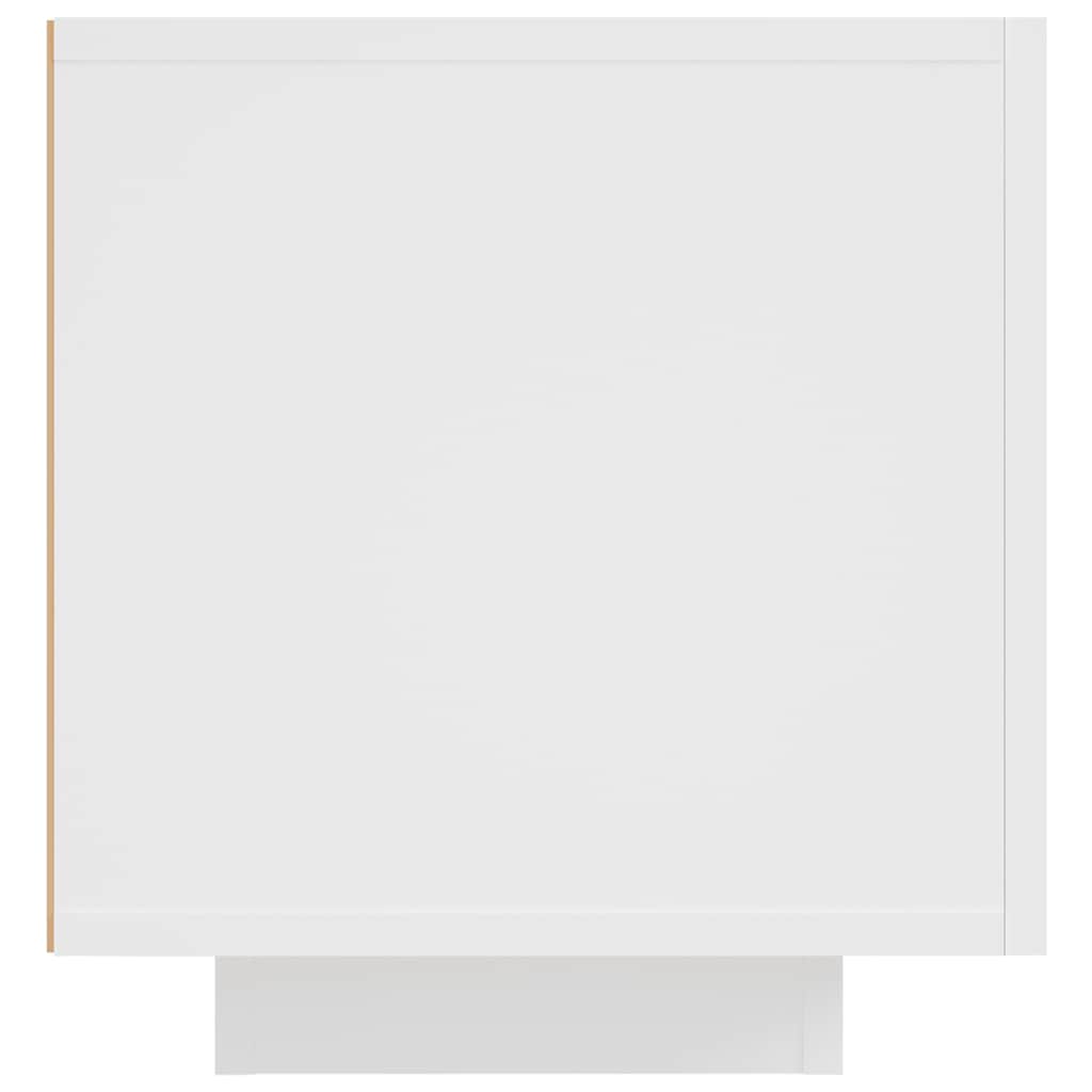 TV Cabinet LED Lights White 160cm Media Unit | Simpledeals