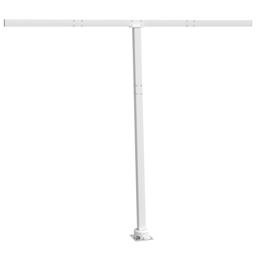 White colour - Awning Post Set White - Iron