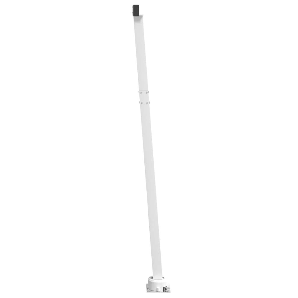 Awning Post Set White - Iron | Window & Door Awnings