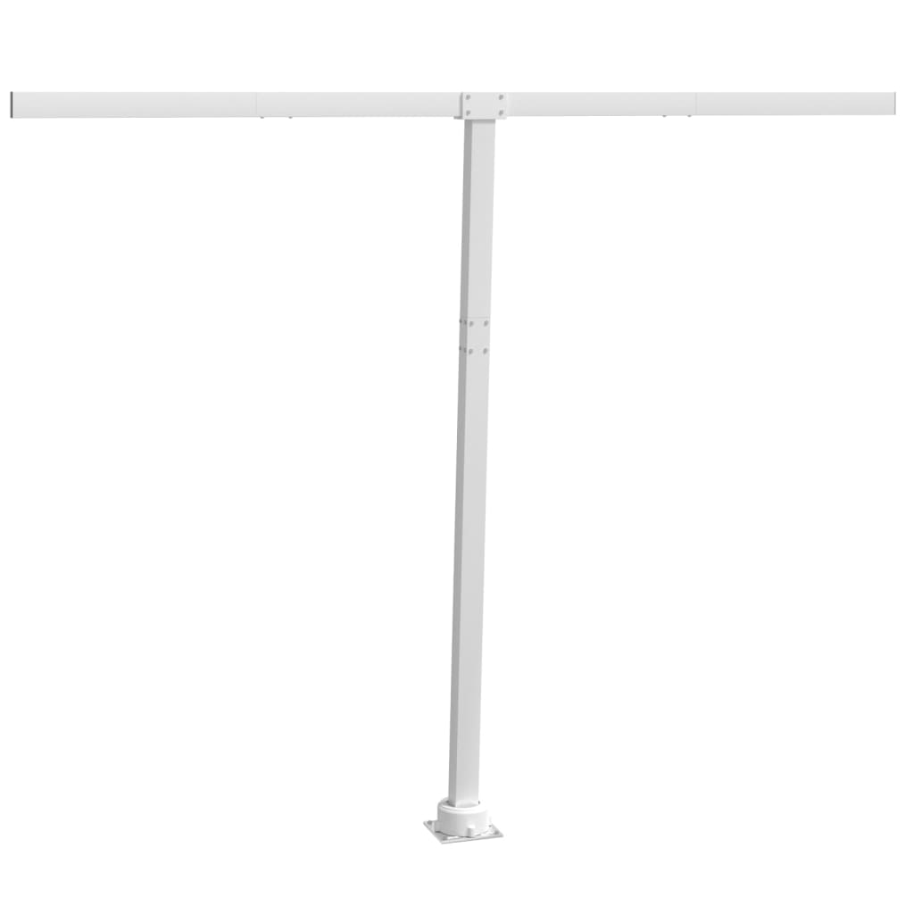 Awning Post Set White - Iron | White colour