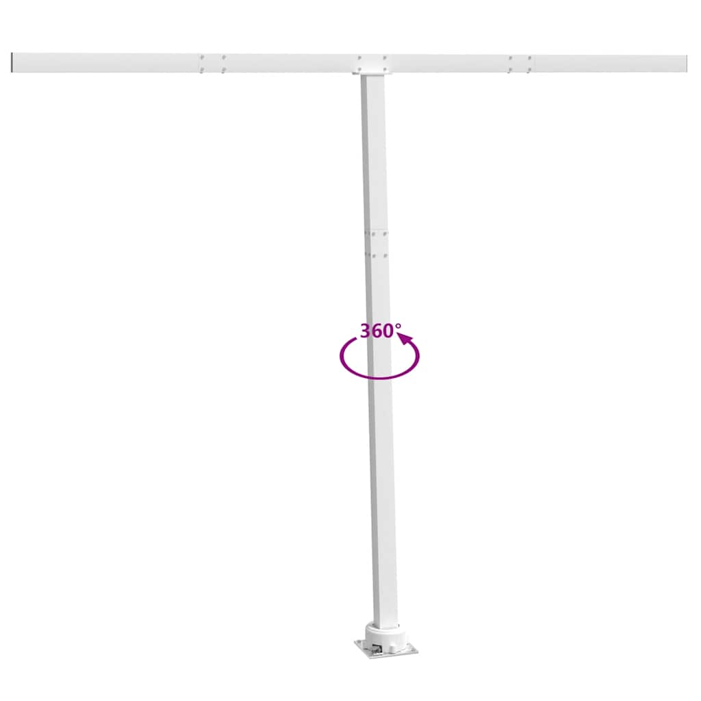 Awning Post Set White - Iron, Window & Door Awnings