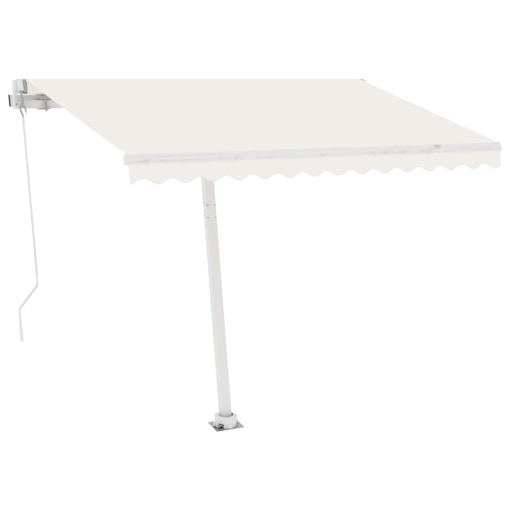 Awning Post Set White - Iron with Window & Door Awnings