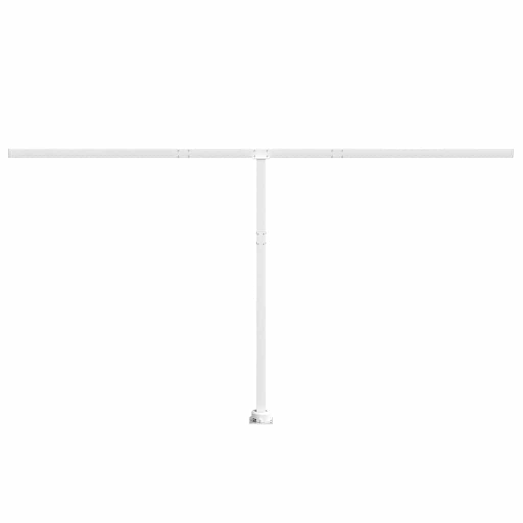 Window & Door Awnings - Awning Post Set - White Iron