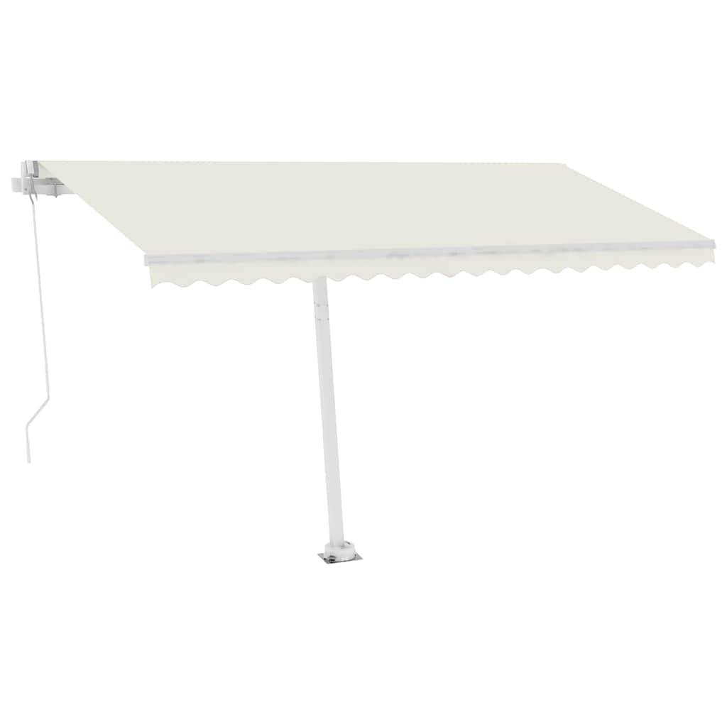 Awning Post Set - White Iron with Window & Door Awnings