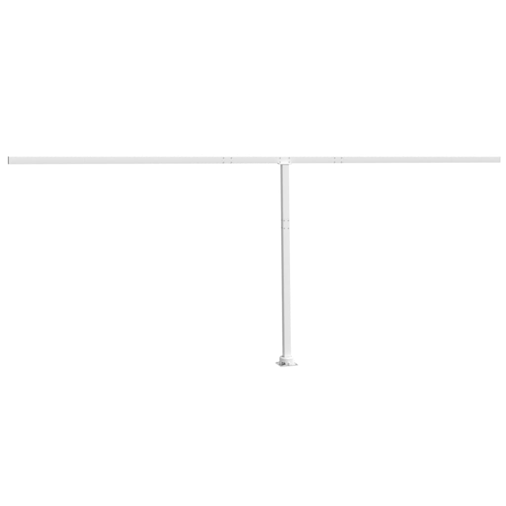White colour - Awning Post Set White Iron