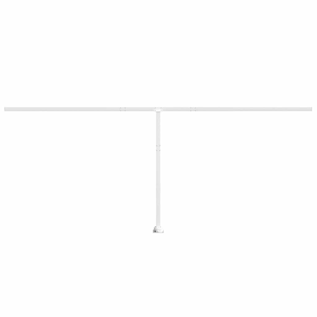 Window & Door Awnings - Awning Post Set White Iron