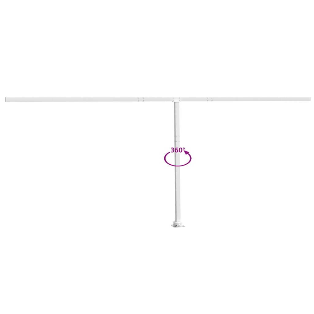 Awning Post Set White Iron, Window & Door Awnings