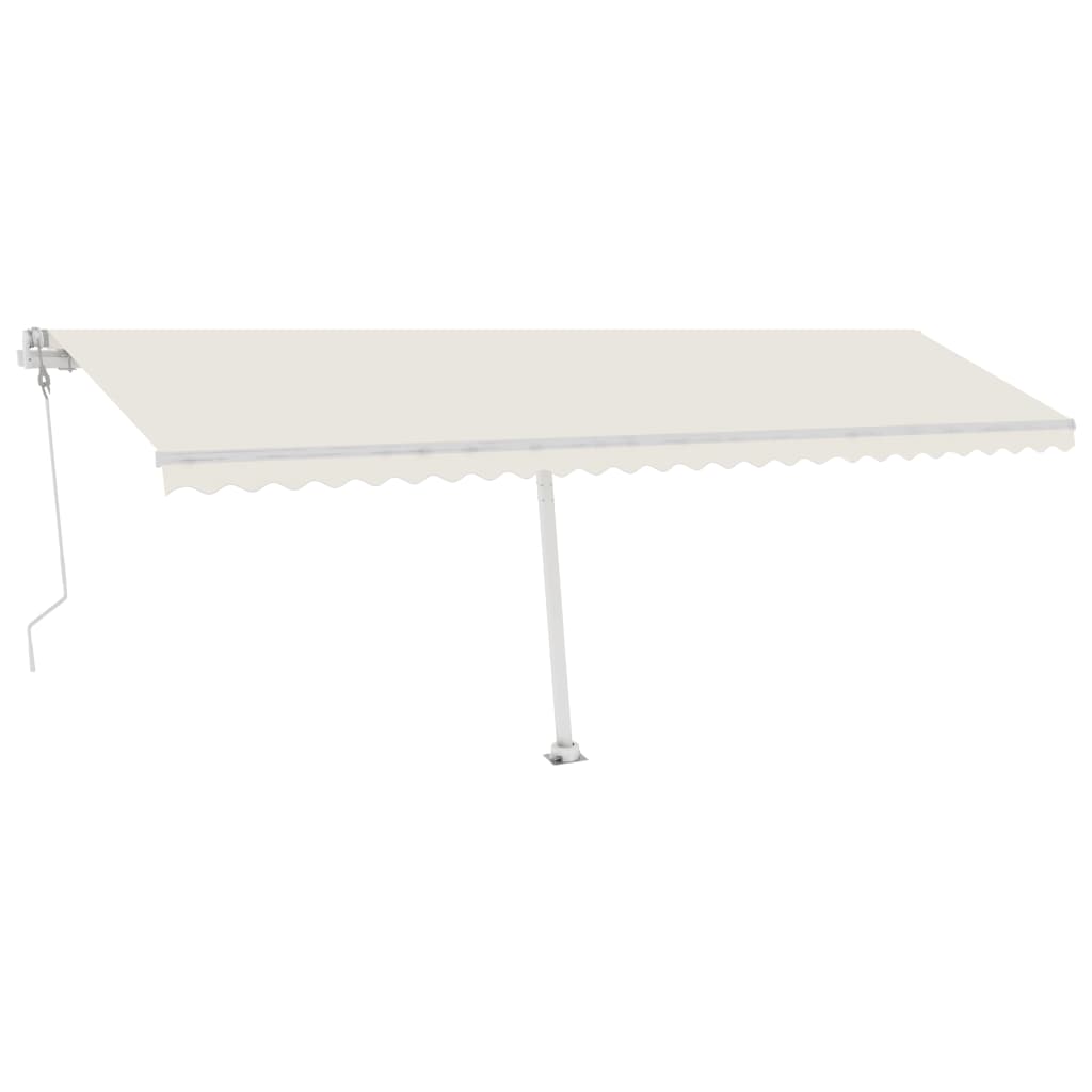 Awning Post Set White Iron with Window & Door Awnings