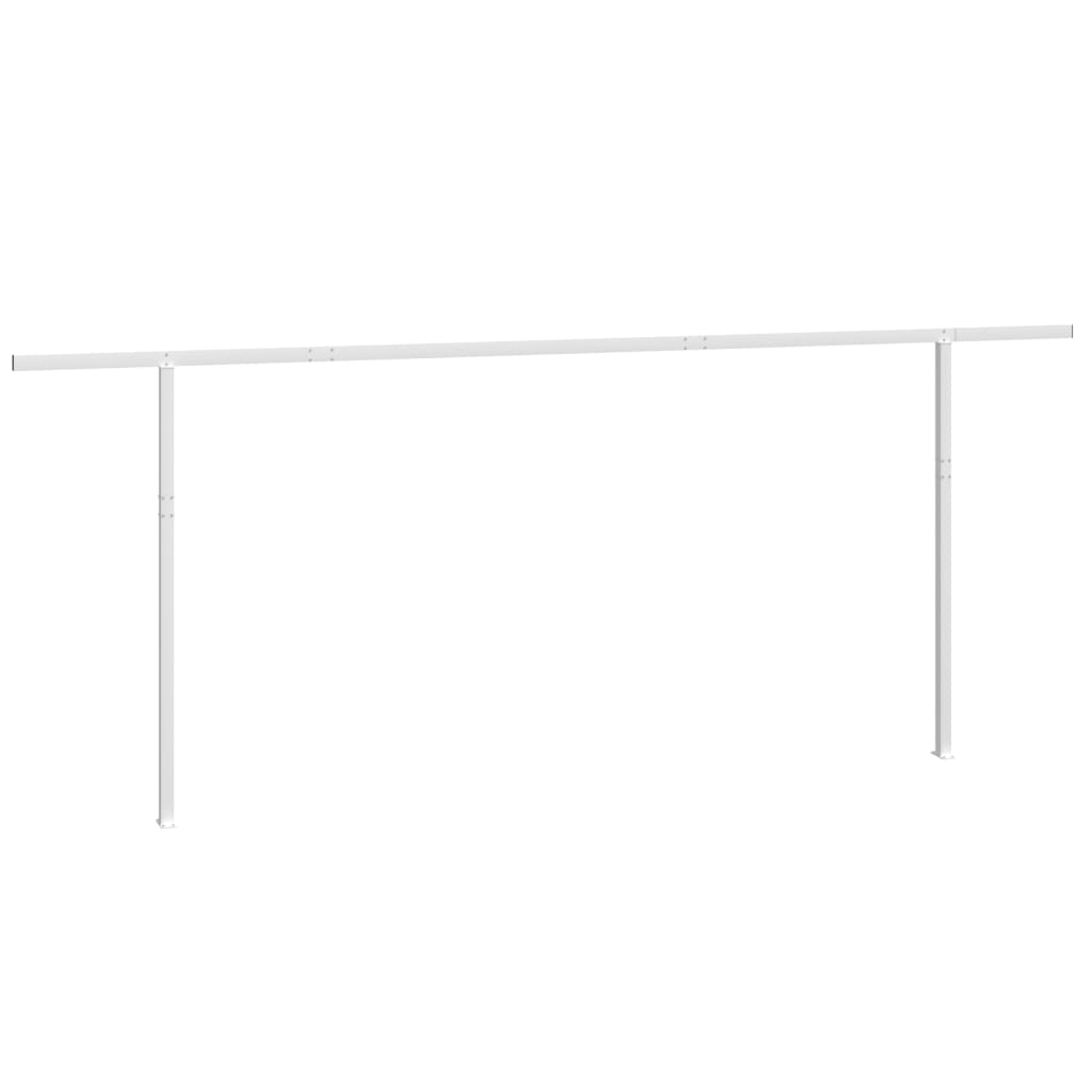 White colour - Awning Post Set - White