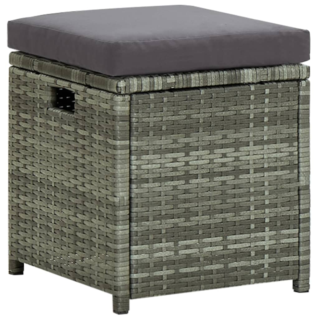 6 Piece Outdoor Rattan Lounge Set Cushions | Simpledeals