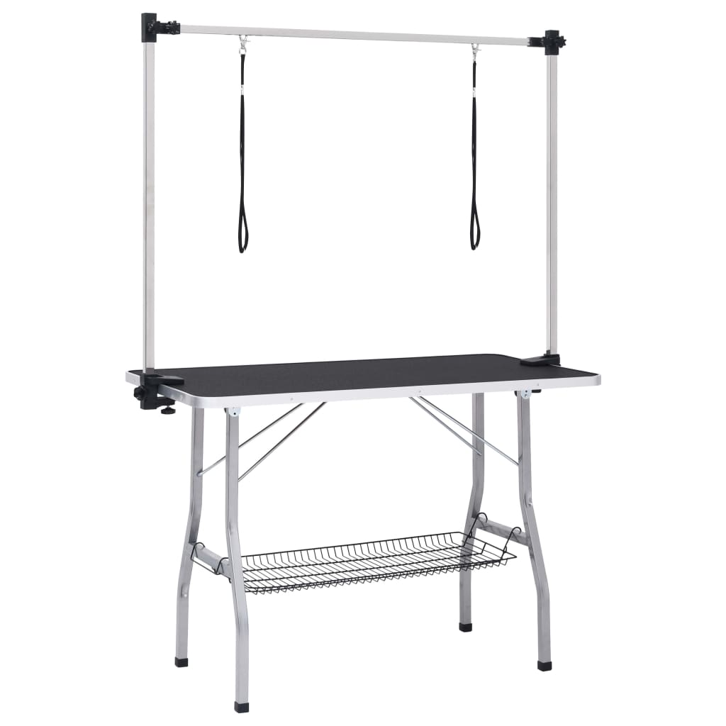 Dog Grooming Table Adjustable 2 Loops Basket | Simpledeals