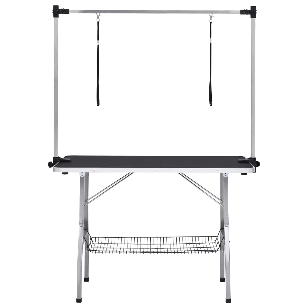 Dog Grooming Table Adjustable 2 Loops Basket | Simpledeals