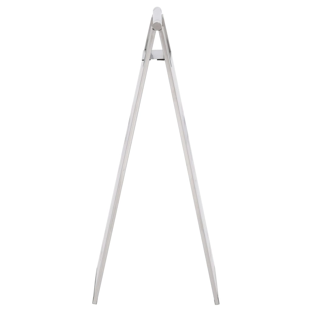 Folding No Parking Sign Stainless Steel | Simpledeals