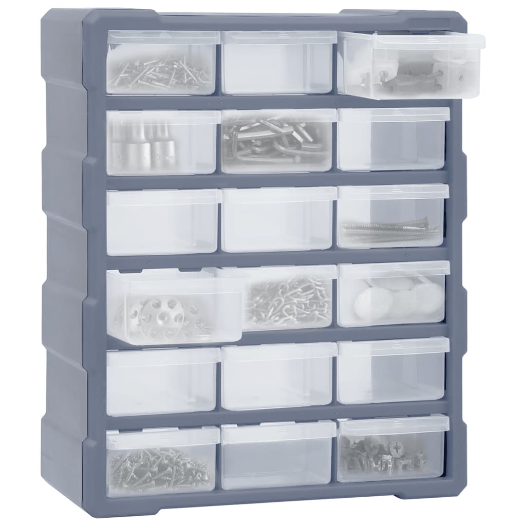 18 Drawer Parts Organiser Storage Cabinet | Simpledeals