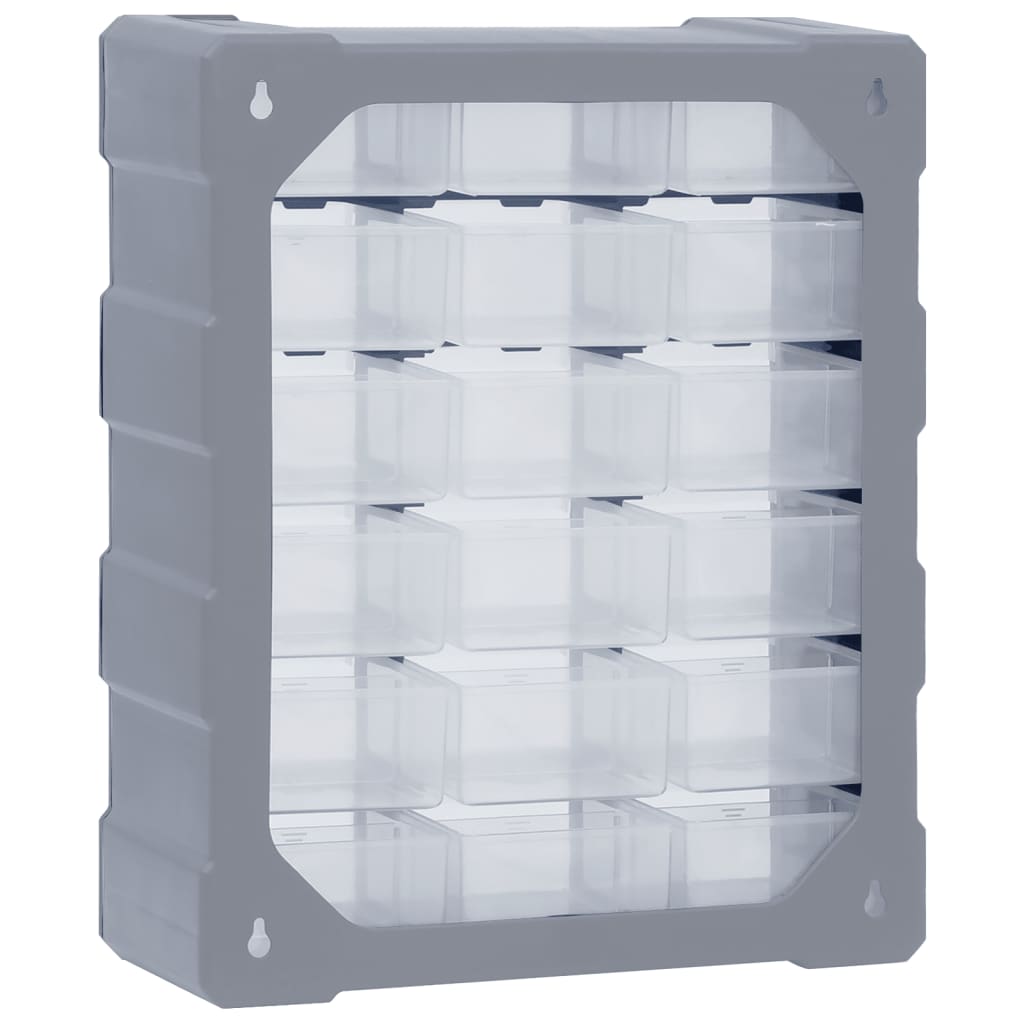 18 Drawer Parts Organiser Storage Cabinet | Simpledeals