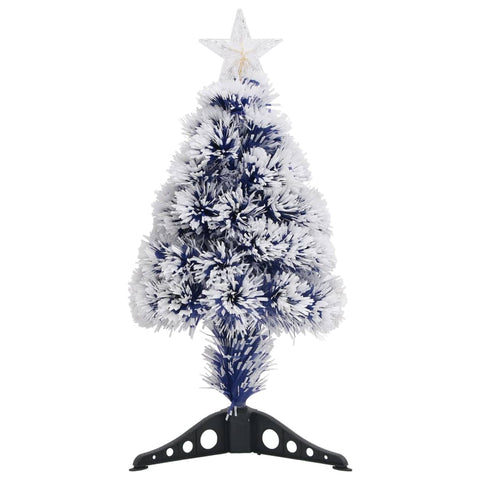 Artificial Christmas Tree with LED White&Blue  Fibre Optic