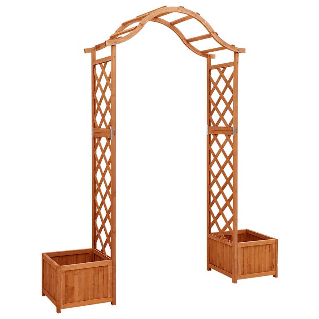 Timber Garden Pergola Arch Planter Box | Simpledeals