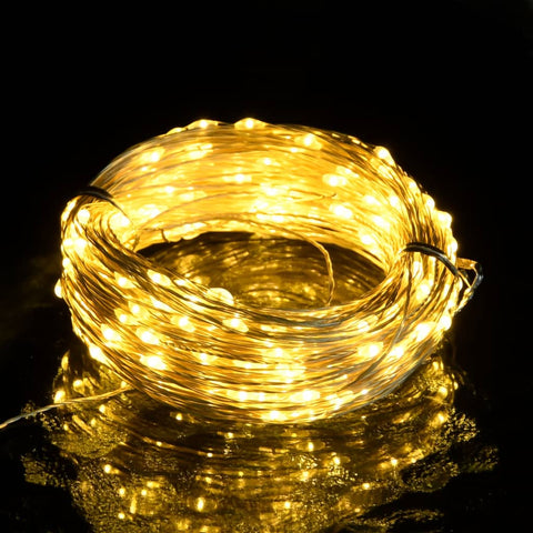 LED String with 150 LEDs Warm White 15 m