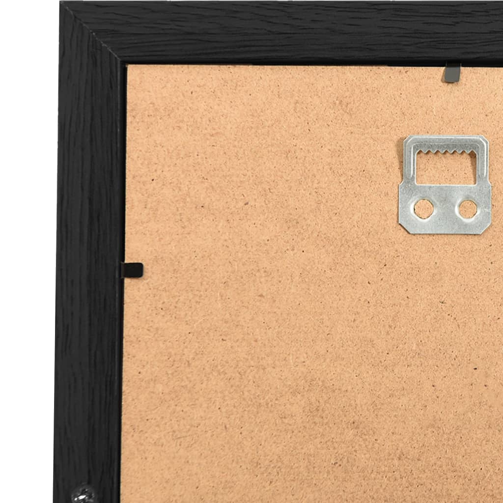 10-Photo Collage Frame 13x18cm Black MDF | Simpledeals