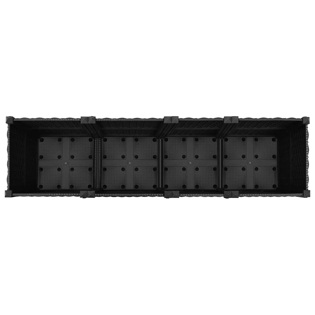 Raised Garden Bed 160cm Polypropylene Planter | Simpledeals
