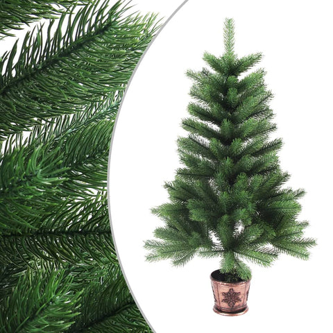 Artificial Christmas Tree with LEDs& Ball Set 65 cm Green