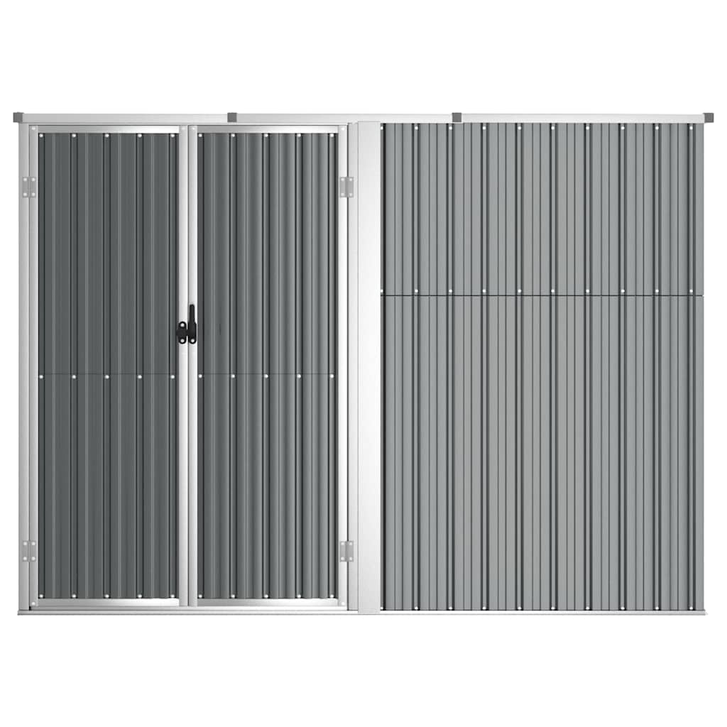 Galvanised Steel Garden Tool Shed 225cm | Simpledeals