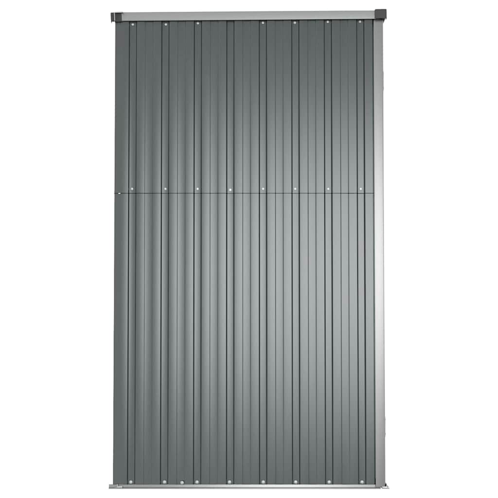 Galvanised Steel Garden Tool Shed 225cm | Simpledeals
