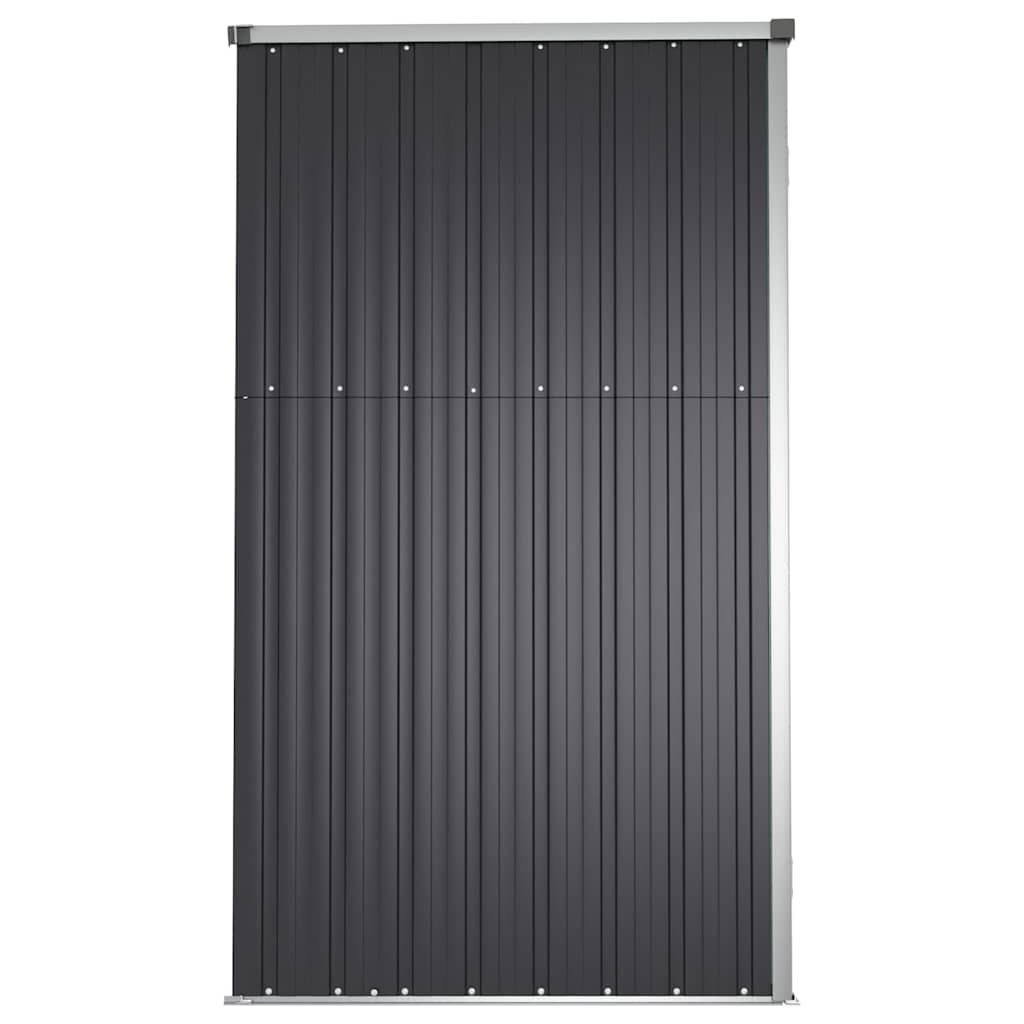 Steel Garden Tool Shed 225cm Anthracite | Simpledeals