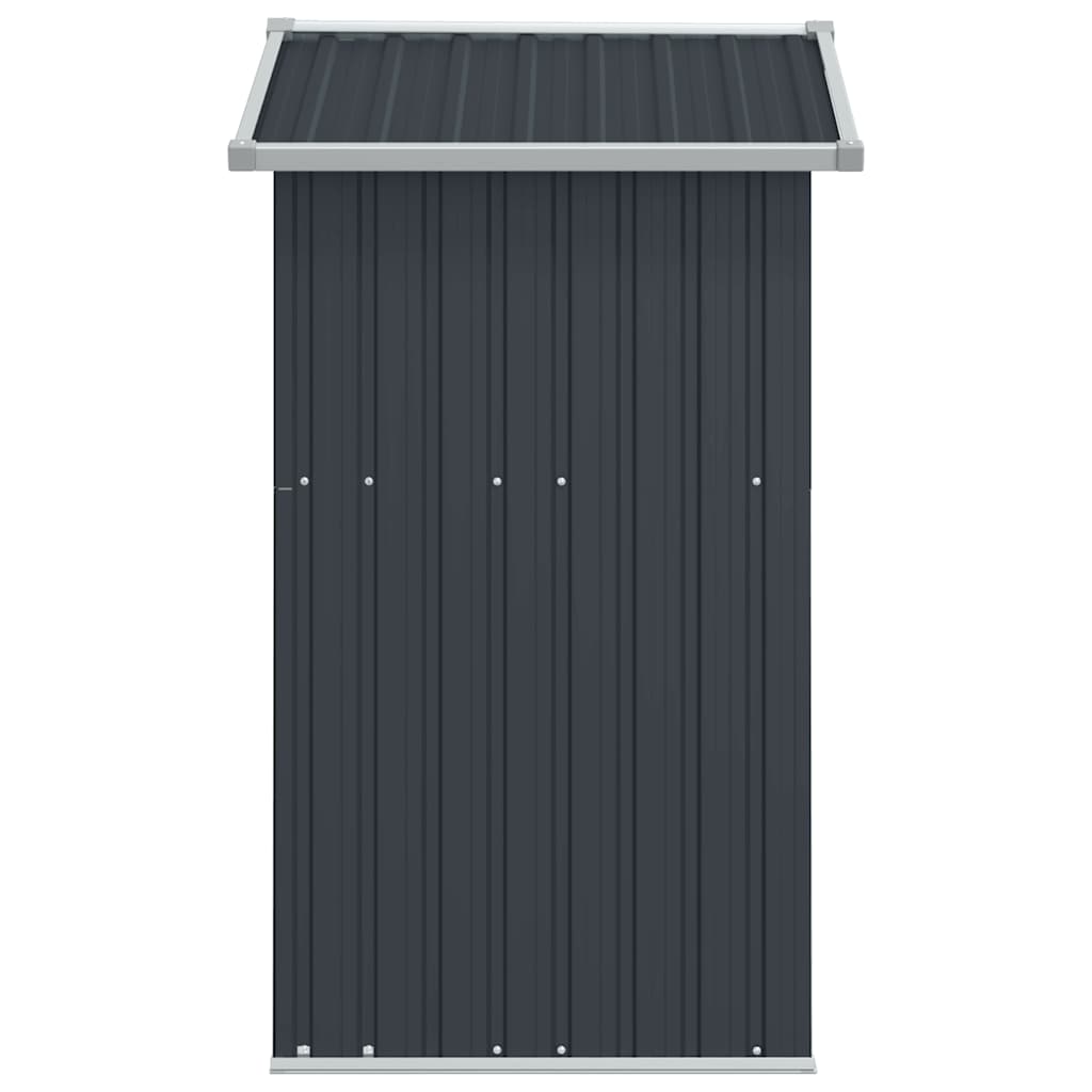 Steel Garden Shed Anthracite 126x97cm | Simpledeals