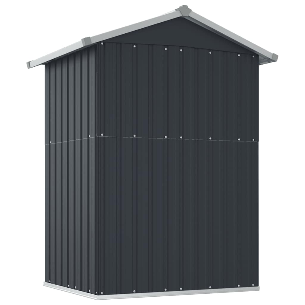 Steel Garden Shed Anthracite 126x97cm | Simpledeals